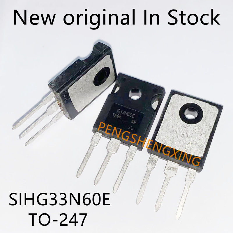 5 개/몫 SIHG33N60E G33N60E TO-247 600V 30A 명소 뜨거운 판매 품질 100%